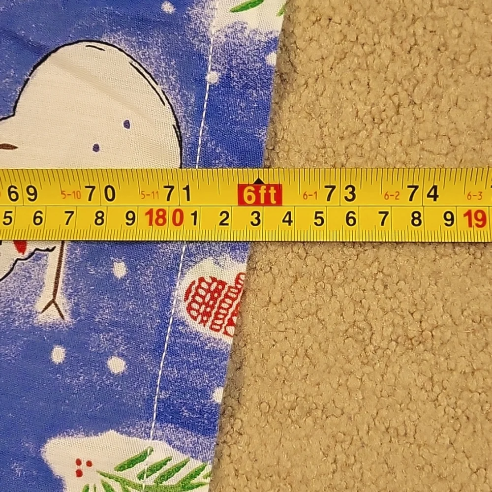 Christmas Fabric Shower Cutain